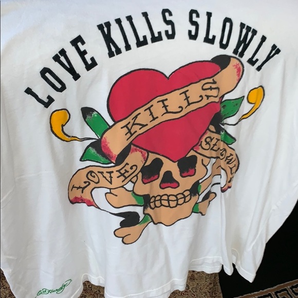 Ed Hardy Other - New Ed Hard Love Kills Slowly T-shirt